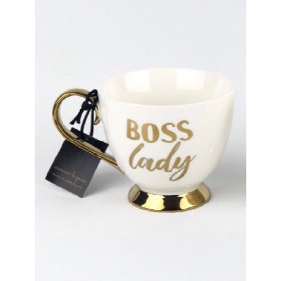 Nanette Lepore Other - Nanette Lepore “boss lady” footed mug